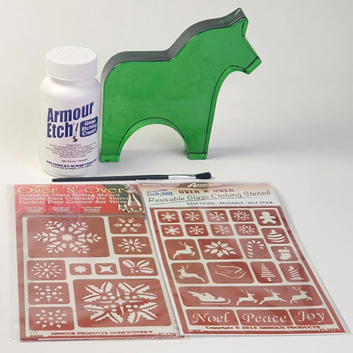 Winter Dala Horse