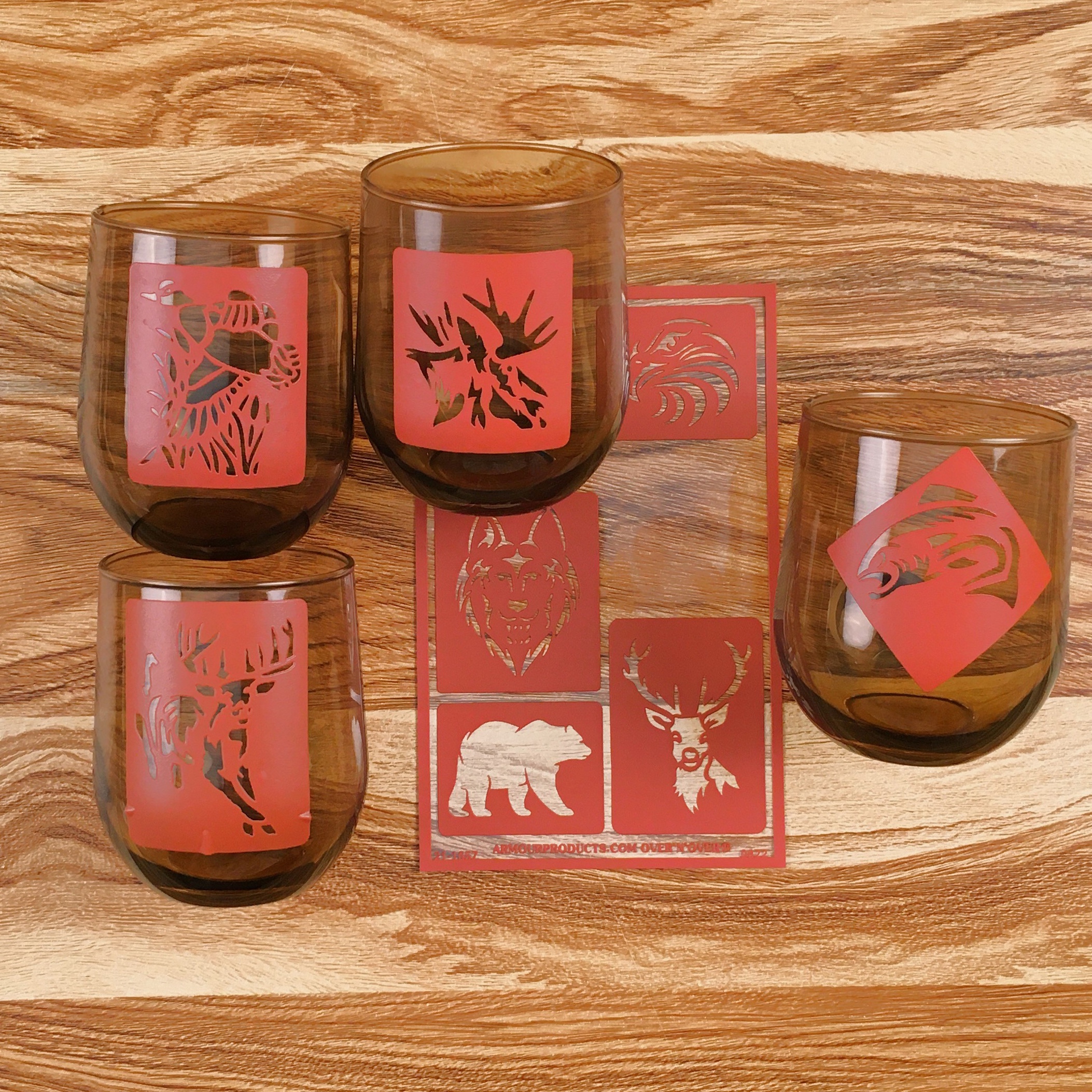 Woodland Wildlife Glasses