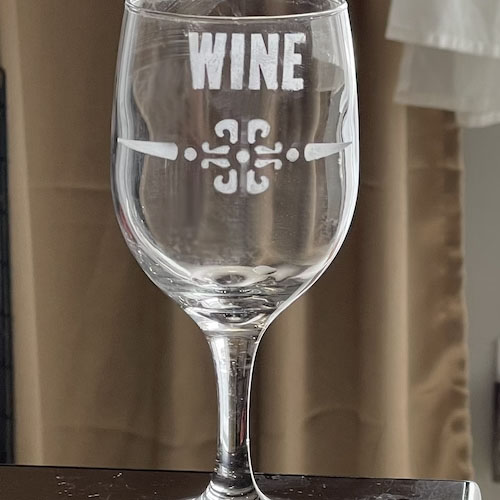 Wine Garden - Armour Products.com - Wholesale Glass Etching Supplies