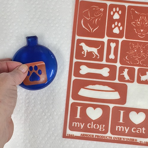 Get Personal: Paw Print Ornament