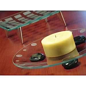 Etched Candle Display