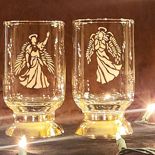 Golden Angel Glasses