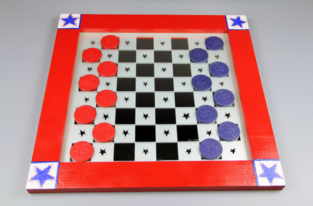 Patriotic Checkerboard Set